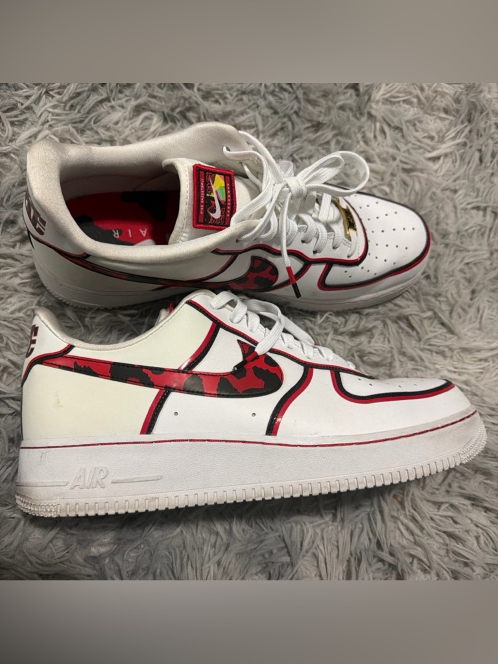Nike Air Force 1 Low 07 Rodman Great Condition Size 12